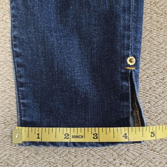 FRAME Denim Le High Slit Hem Skinny Jeans - Size 28 - Picture 11 of 14